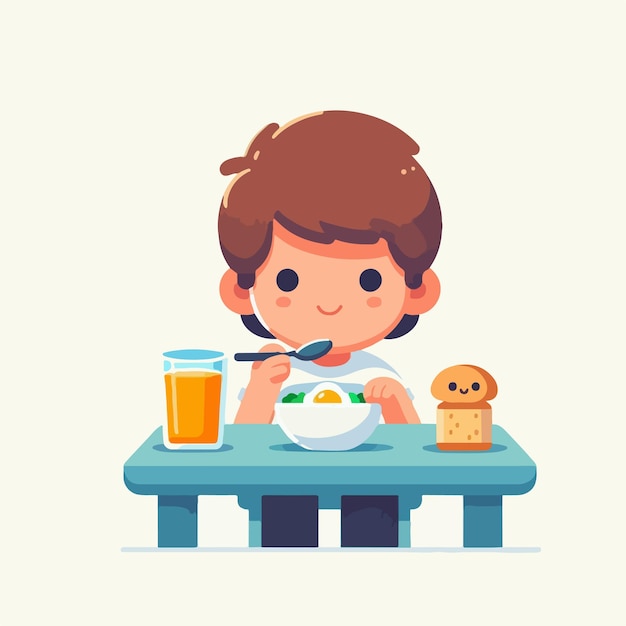 vector of a person who is sick with itching in a flat design style