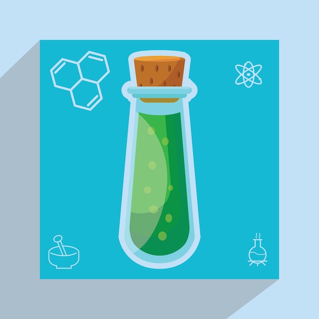 vector potion illustration background