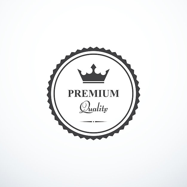 Vector premium quality badge