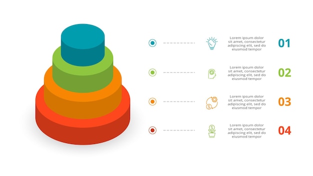 Vector pyramid up arrows infographic diagram chart triangle graph presentation Business timeline concept with 4 parts