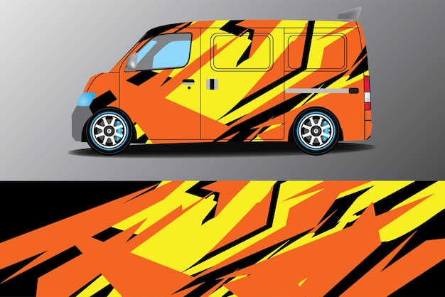 vector racing car livery design