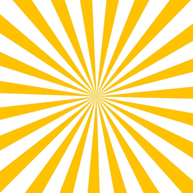 Vector Radial Striped Light Orange Light pattern