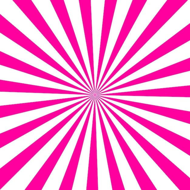 Vector Radial Striped Pink Light pattern