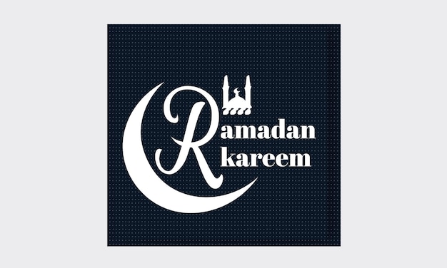 Vector Ramadan Islamic social media post template