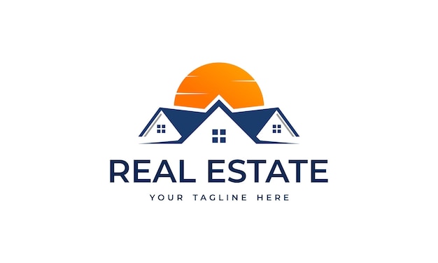 Vector real estate logo template