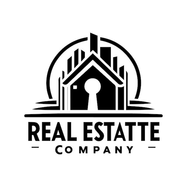 Vector real estate logo