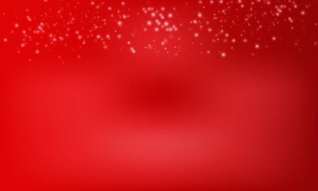 Vector red vector bokeh background