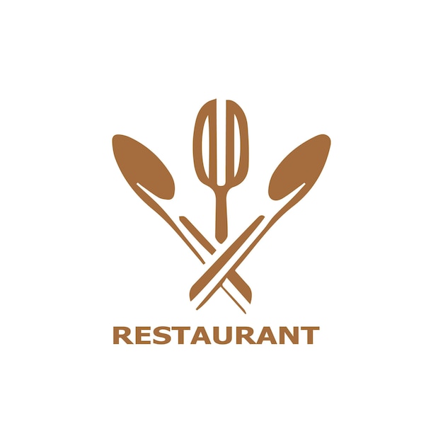 Vector restaurant logo design template