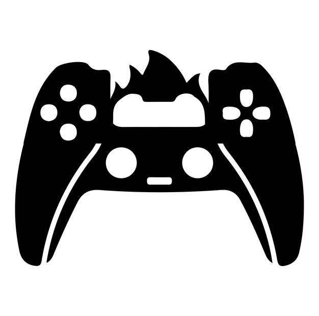 Vector retro best gamer badge vector illustration