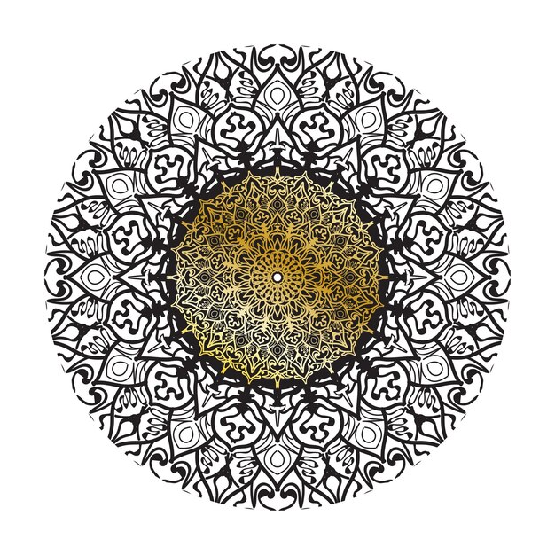 Vector vector round abstract circle luxury mandala style