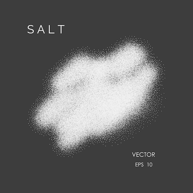 Vector salt or sugar element