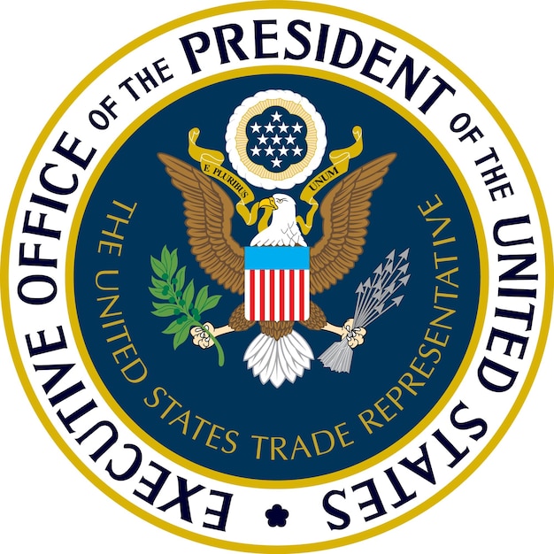 Vector vector seal of the executive office of the president of the united states trade representative