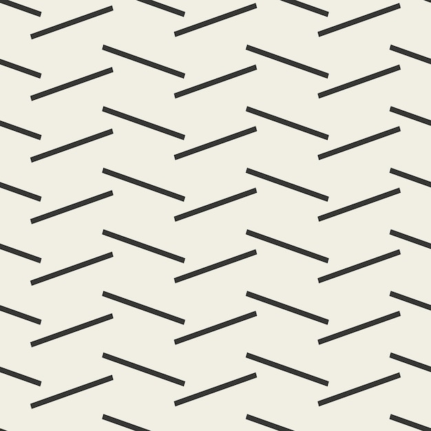 Vector seamless creative geometric pattern Repeatable lines endless background