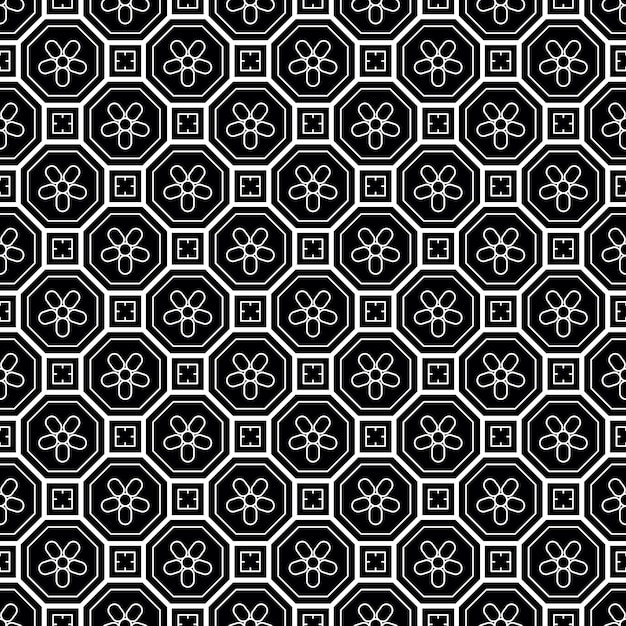 Vector vector seamless geometric pattern classic chinese ancient ornament adapted to modern trends fully editable linear background with clipping mask you can change thickness of lines color composition