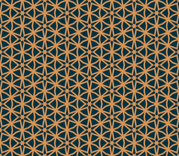 Vector seamless pattern Modern stylish abstract texture Repeating geometric tiles from striped elements