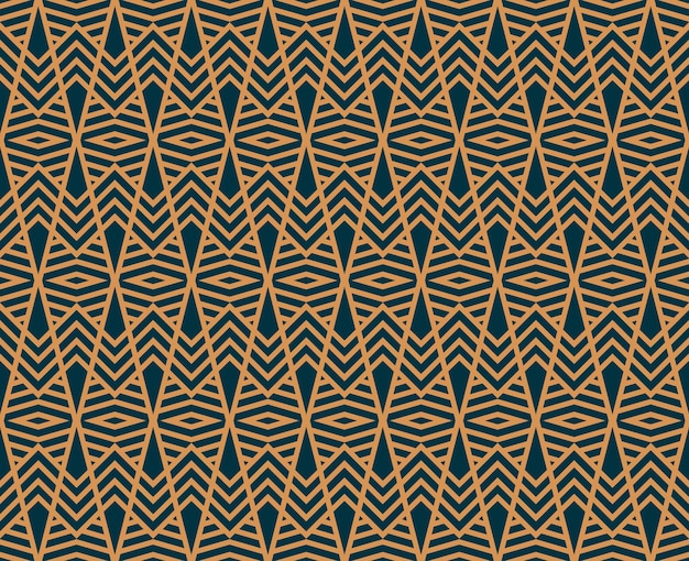 Vector seamless pattern Modern stylish abstract texture Repeating geometric tiles from striped elements