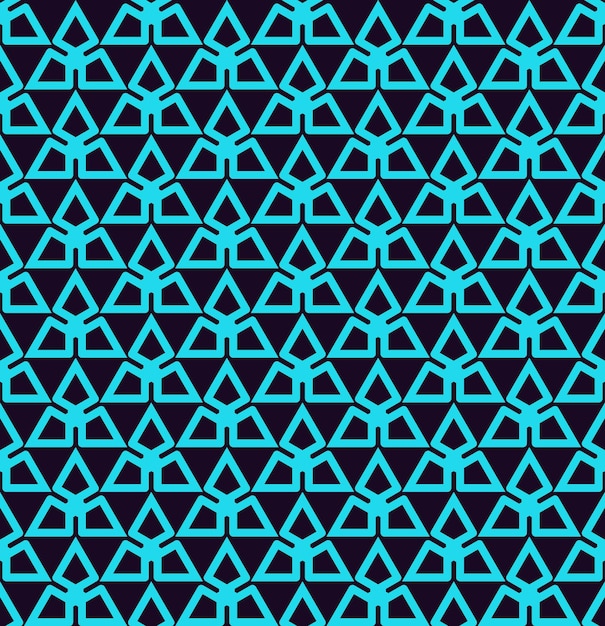 Vector seamless pattern Modern stylish linear texture Repeating geometric tiles with line elements