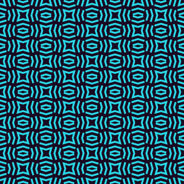 Vector seamless pattern Modern stylish linear texture Repeating geometric tiles with line elements