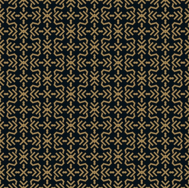 Vector seamless pattern Modern stylish texture Repeating geometric tiles from striped elements