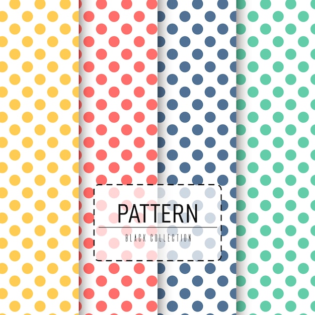 Vector seamless pattern pack