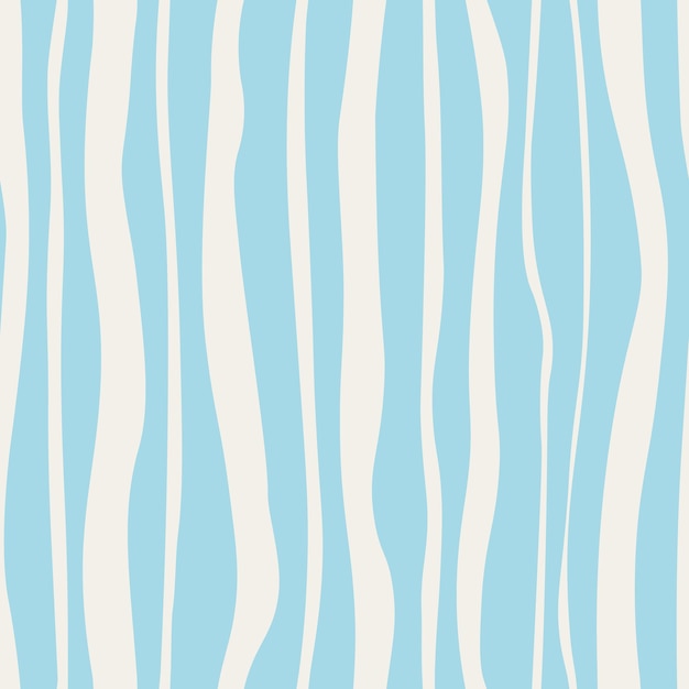 Vector seamless pattern White uneven stripes on a blue background Ideal for design wallpaper packaging textiles scrapbooking