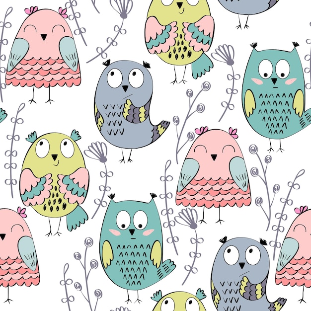 Vector seamless pattern