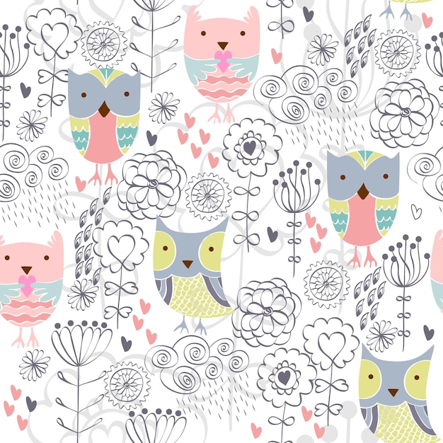 Vector seamless pattern