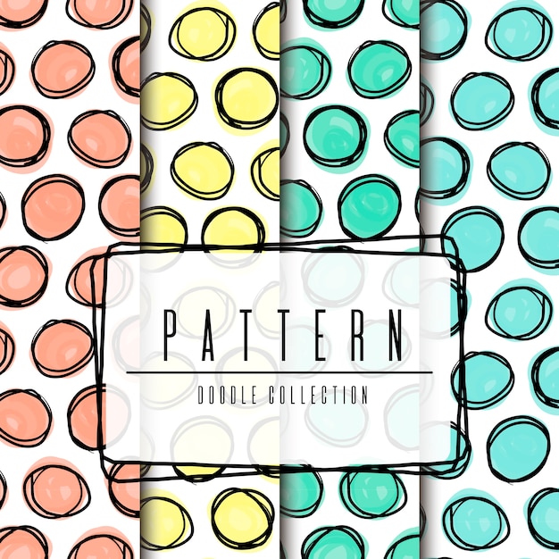 Vector seamless patterns