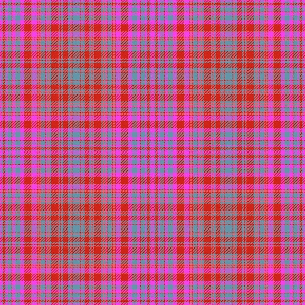 Vector seamless textile Check pattern plaid Texture fabric tartan background