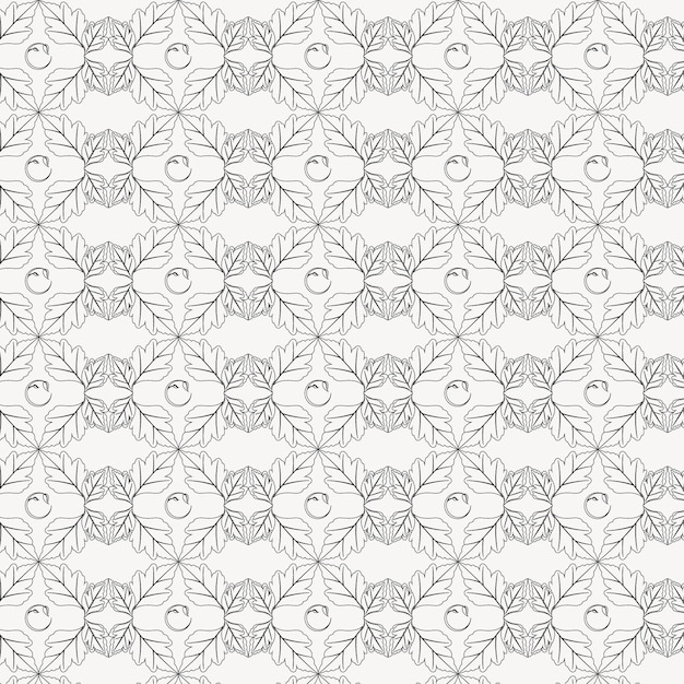 Vector Seamless Unique Pattern Design