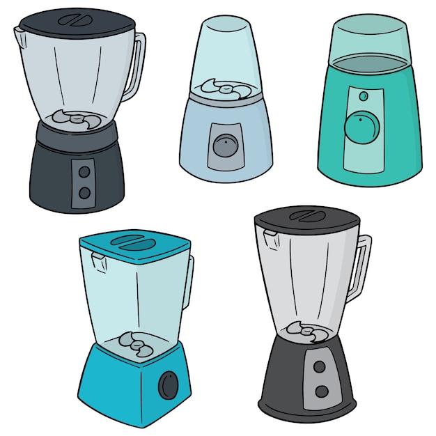 vector set of blenders