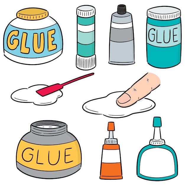 Vector set of glue