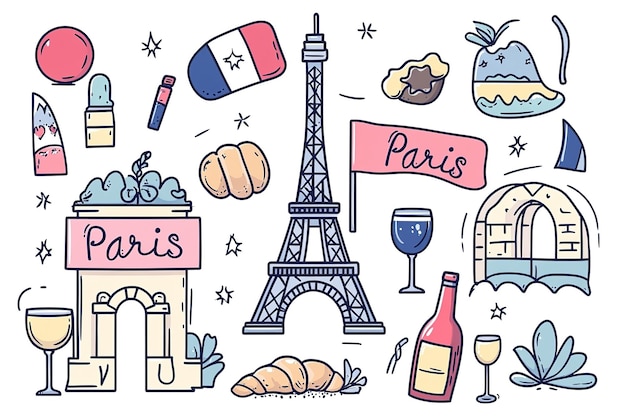 Vector vector set with french elements