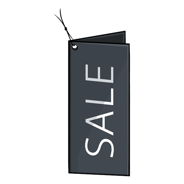 Vector Single Cartoon Sale Tag