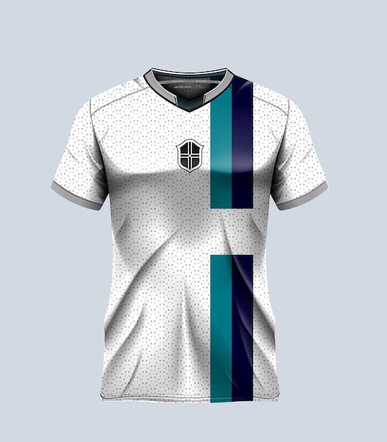 vector soccer jersey design for sublimation sport t shirt design