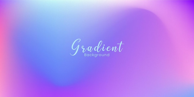 Vector soft blurred colorful abstract gradient background template with grainy texture