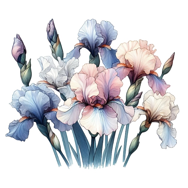 vector Spring floral