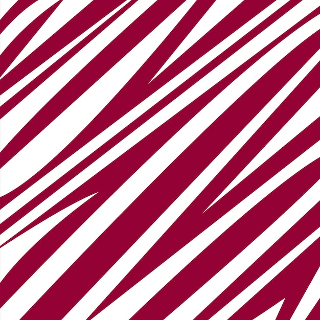 vector striped flat background zebra stripes white and red color