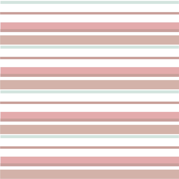 Vector striped seamless pattern with horizontal stripes Colorful background Wrapping paper Print for interior design and fabric