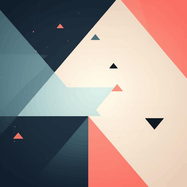 Vector style minimal geometric wallpaper