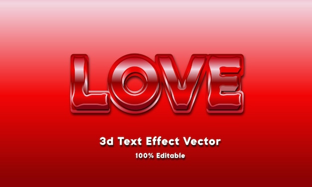 vector text effect 3d