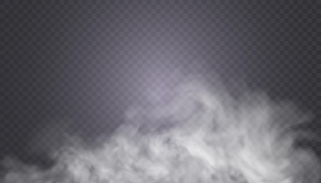 Vector texture Smoke, Steam, Clouds translucent effect for design and illustrations.