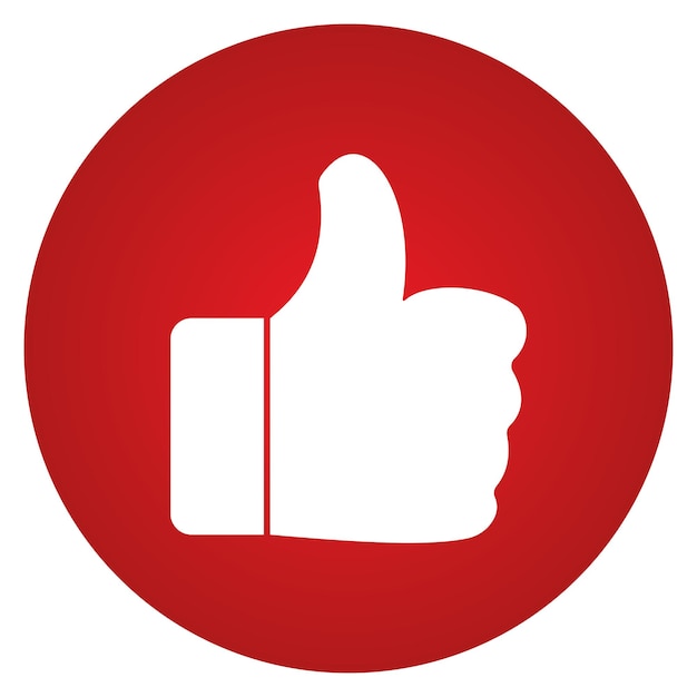 vector thumbs up symbol icon