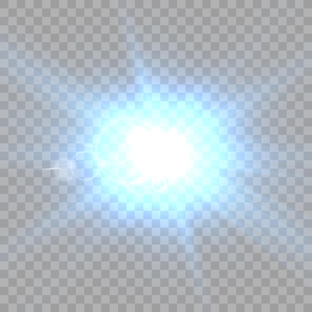 Vector vector transparent sunlight special lens flare light effect. bright beautiful star.