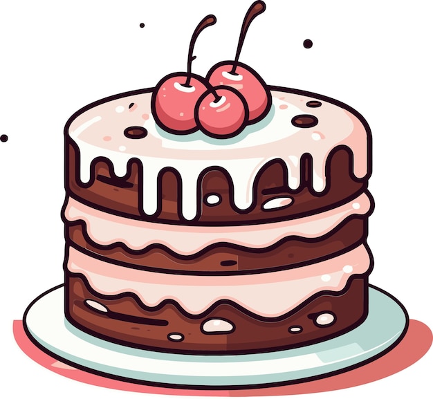 Vector Treats Cake Assortment Vectorized Cake Masterpieces Unveiled