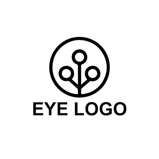 Vector tree logo design