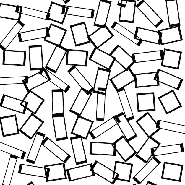 Vector Trends Abstract Geometry Monochrome Patterns