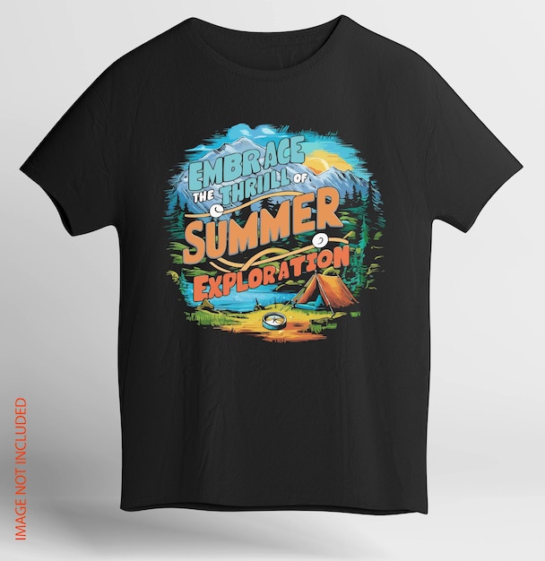 vector tshirt design for Sunset Shredder Summer Adventure Edition