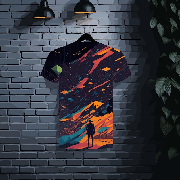 Vector tshirt design unique and trendy