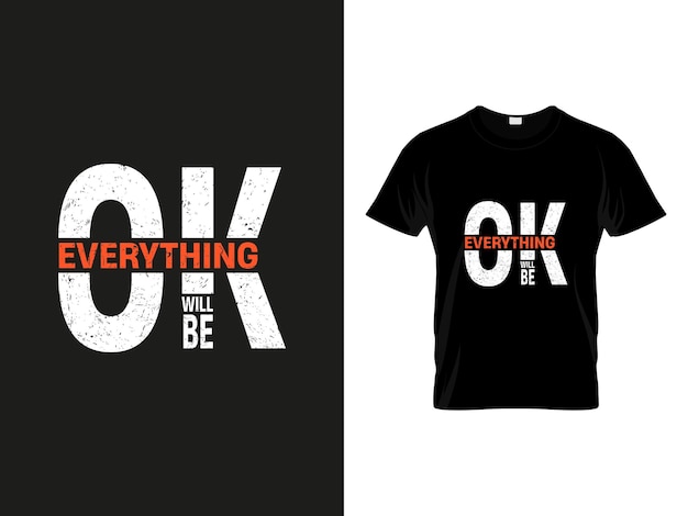 Vector Typography T Shirt Design